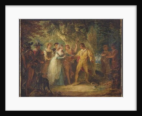 Rosalind and Orlando, c.1790 by William Hamilton