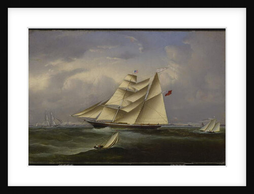 The 'Ocean Bride' Leaving Halifax Harbour, 1854 by John O'Brien