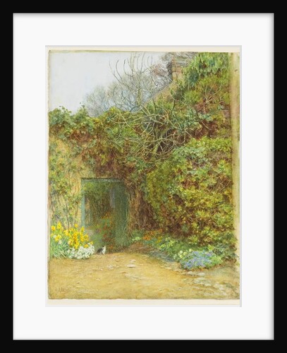 The Dairy Door, Farringford, Lord Tennyson's Home, c.1890 by Helen Allingham