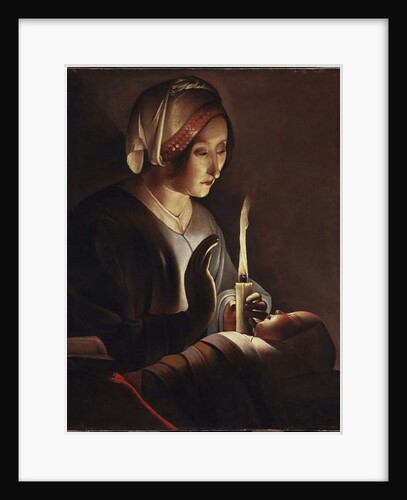 Saint Anne with the Christ Child, 1645-c.1650 by Georges de la Tour