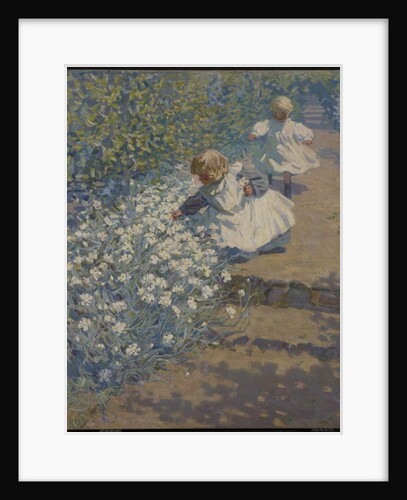 Picking Flowers, c.1912 by Helen Galloway McNicholl