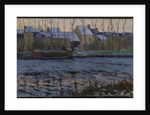 Moret, Winter, 1895 by Maurice Galbraith Cullen