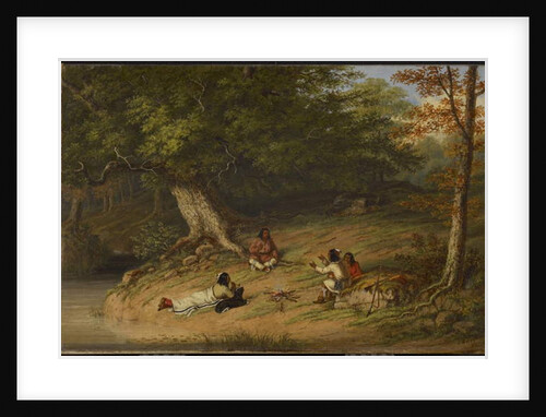 Midday Rest, 1854 by Cornelius Krieghoff