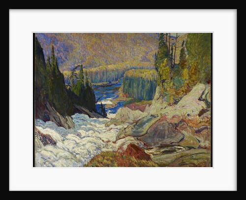 Falls, Montreal River, 1920 by James Edward Hervey Macdonald