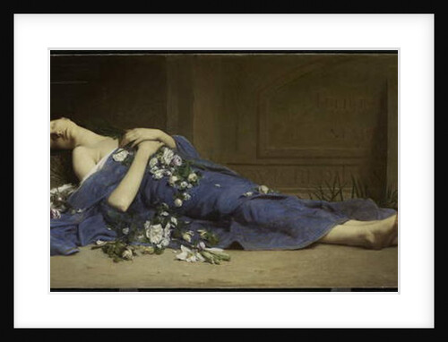 Martyr in the catacombs, 1886 by Jules Cyrille Cave