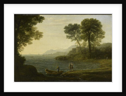 The Embarkation of Carlo and Ubaldo, 1667 by Claude Lorrain