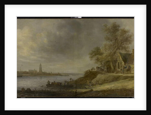 View of Rhenen, 1641 by Jan Josephsz van Goyen