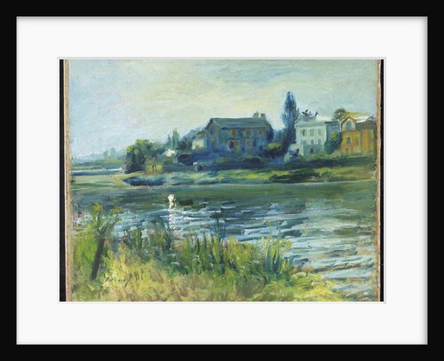 The Seine at Chatou, c.1871 by Pierre Auguste Renoir