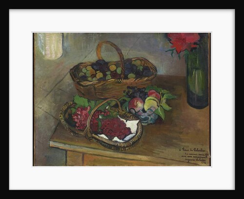 Still Life: Fruit and Flowers, 1926 by Marie Clementine Valadon