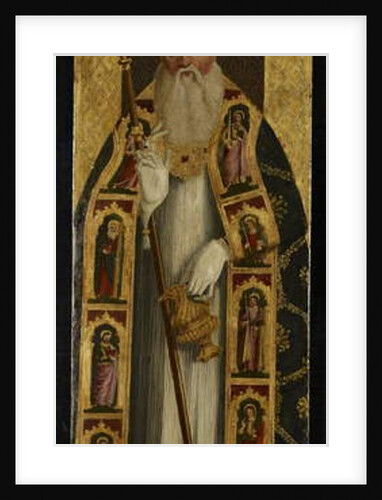 A Holy Bishop, late 15th century by Alvise Vivarini