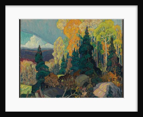 Autumn Hillside, 1920 by Franklin Carmichael
