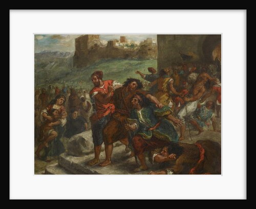 The Fanatics of Tangier, 1857 by Ferdinand Victor Eugene Delacroix