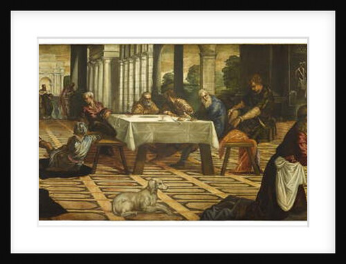Christ Washing His Disciples' Feet, c. 1545-55 by Jacopo Robusti Tintoretto