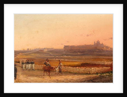 Mdina, Malta, 1888 by Giancinto Gianni