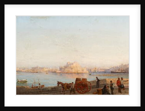Valletta from near Manoel Island by Giancinto Gianni