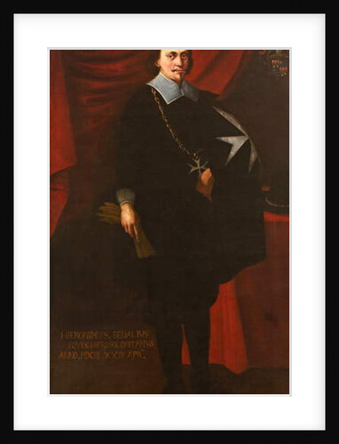 Heironimus Benalius-Girolamo Benaglio of Bergamo, 1603 by Maltese School
