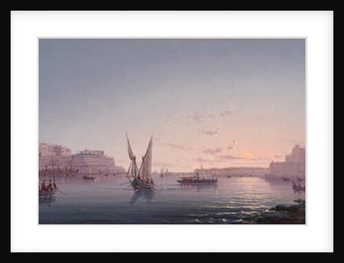 Grand Harbour, Malta by Luigi Maria Galea