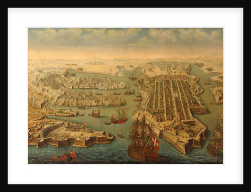 Valletta and the Three Cities by Maltese School