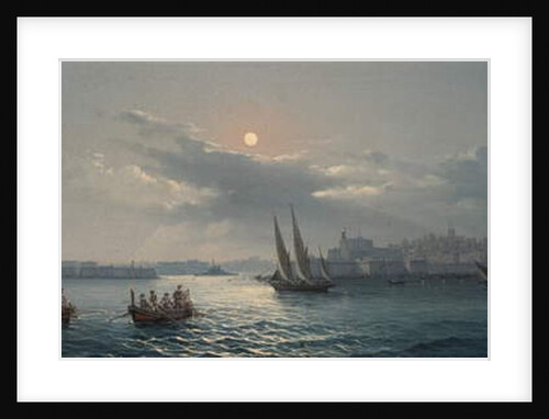 View of the Grand Harbour, Valletta, 1885 by Giancinto Gianni