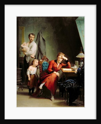The Poetess by Fritz Zuber-Buhler