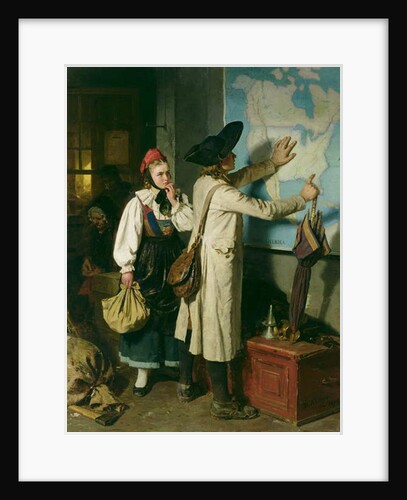 The Emigrants by Berthold Woltze