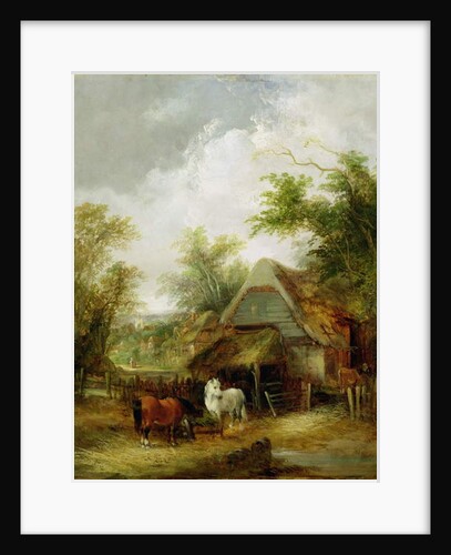 Farmyard Scene by William Snr. Shayer