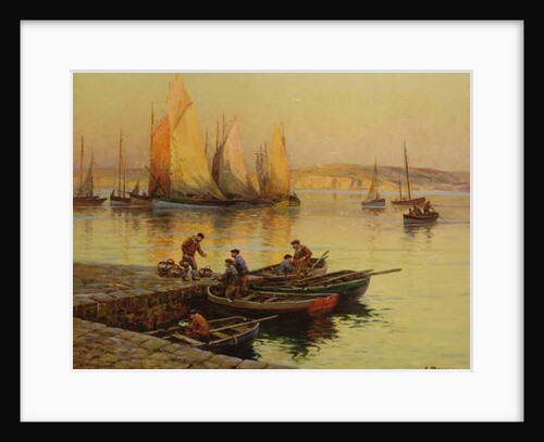 Sunset by Georges Philibert Charles Maroniez