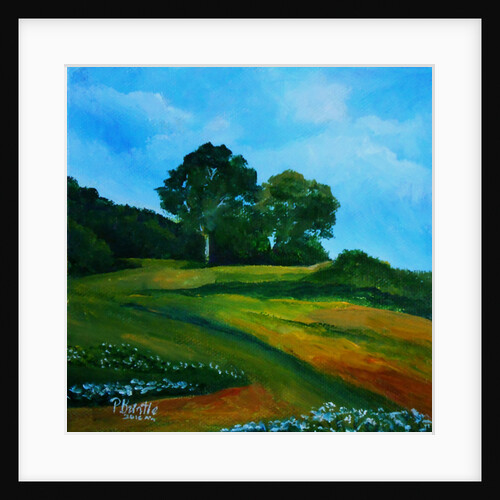 Bleuets vers Thiotte, 2016 by Patricia Brintle