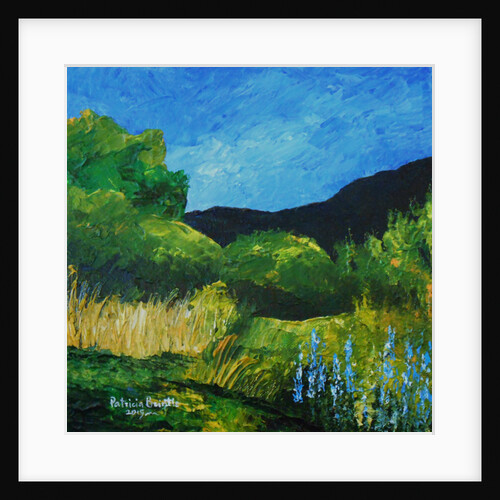 Blue Lupines, 2015 by Patricia Brintle