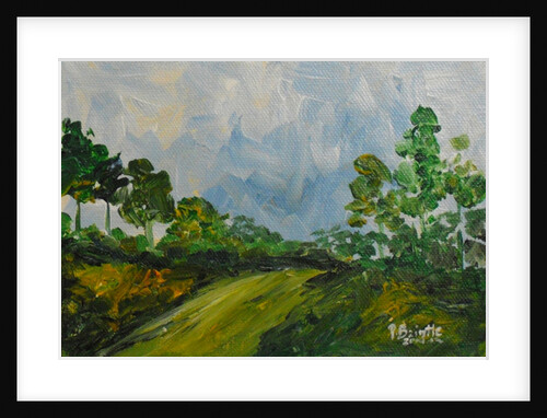 Down the hill, 2014 by Patricia Brintle