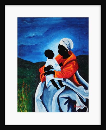 Madonna and child - First words, 2008 by Patricia Brintle