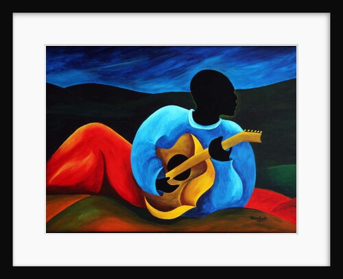 Ti-Jean le guitariste, 2008 by Patricia Brintle