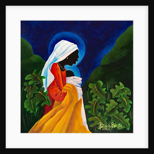 Madonna and Child - Gentle Song, 2018 by Patricia Brintle