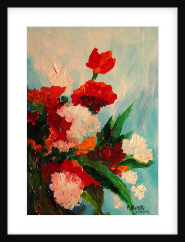 Capricious carnations, 2017 by Patricia Brintle