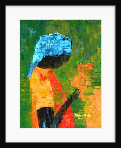 Flowers in hand, 2016 by Patricia Brintle