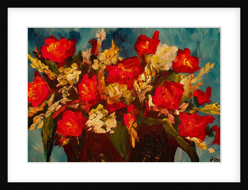 Glad tiding rose, 2017 by Patricia Brintle