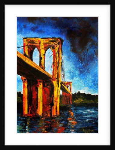 Brooklyn Bridge to Utopia, 2009 by Patricia Brintle