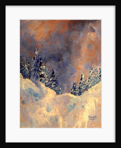 Mist on the Snow Peak, 2009 by Patricia Brintle