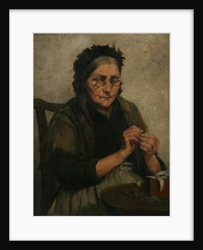 The Thread of Life Runs Smooth as Yet, 1885 by Fred Millard