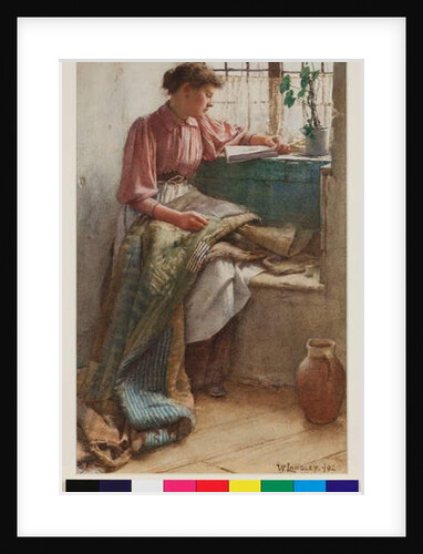 Idle Moments, 1892 by Walter Langley