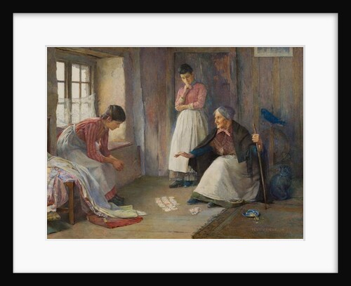 The Fortune Teller, 1891 by Henry Meynell Rheam