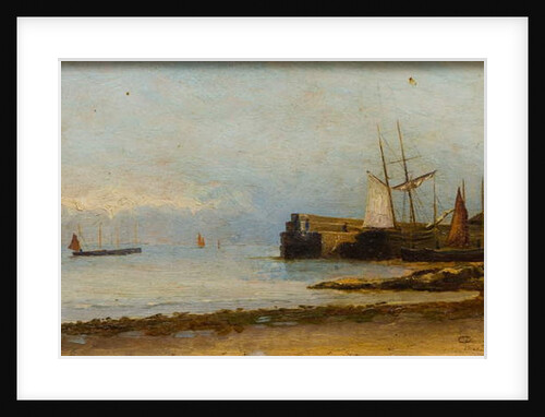 Newlyn Harbour by English School