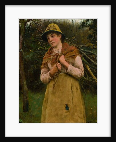 Gathering Sticks by Edwin Harris