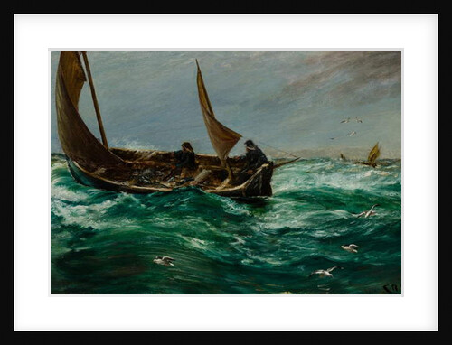 Fisherman on the Way Home by Charles Napier Hemy