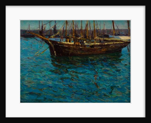 Fishing Boats in St Ives by Mary McCrossan