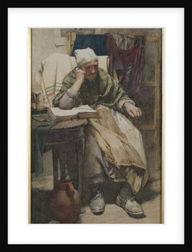Time Moveth Not, Our Being 'Tis That Moves, 1882 by Walter Langley