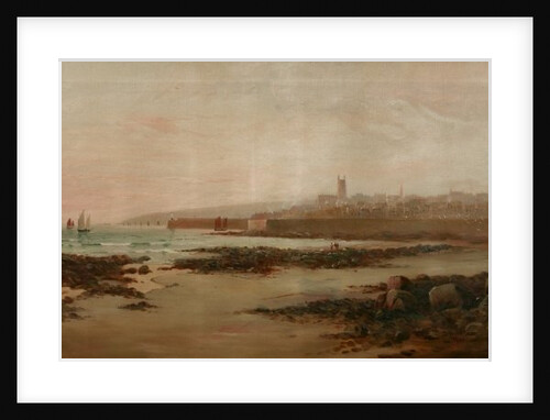 Penzance from Chyandour Beach, 1900 by Huguet Le