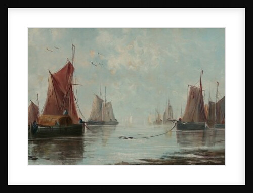 Fishing Boats by J. Racie
