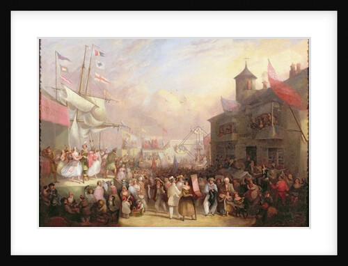 Quay Fair, 1850 by John Grenfell Moyle