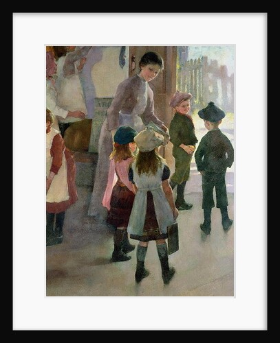 School is Out, 1889 by Elizabeth Adela Stanhope Forbes